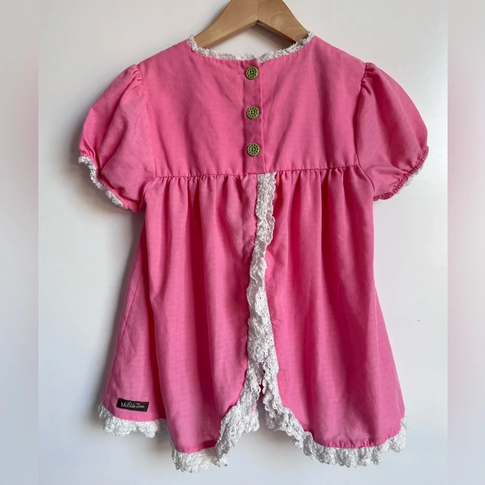 Matilda Jane Sleepy Jean PJ‎ Top Girls Brilliant Daydream Pajama Shirt Size pink